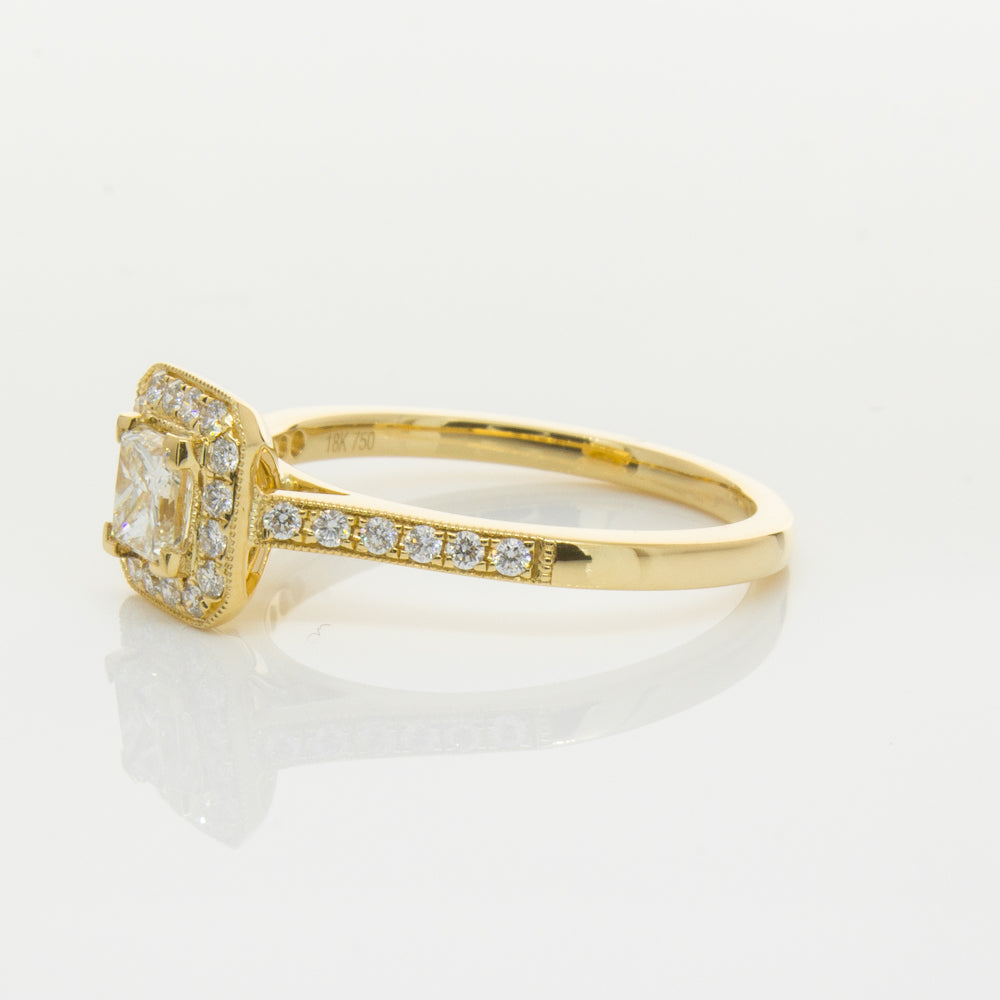 18ct Yellow Gold .50ct Diamond Mandalay Ring