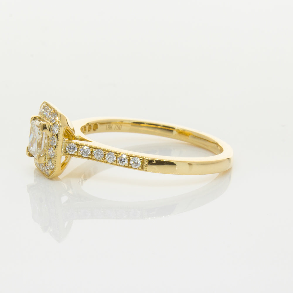 18ct Yellow Gold .50ct Diamond Mandalay Ring