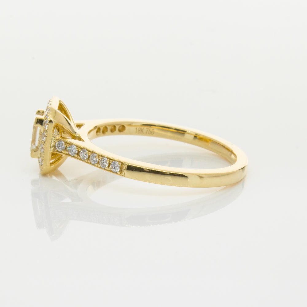 18ct Yellow Gold .50ct Diamond Mandalay Ring