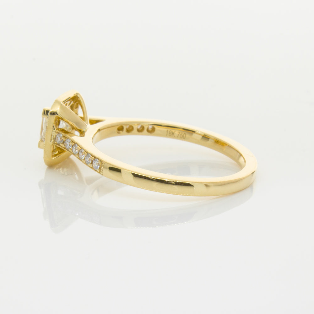 18ct Yellow Gold .50ct Diamond Mandalay Ring