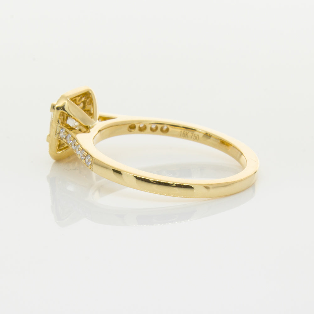 18ct Yellow Gold .50ct Diamond Mandalay Ring