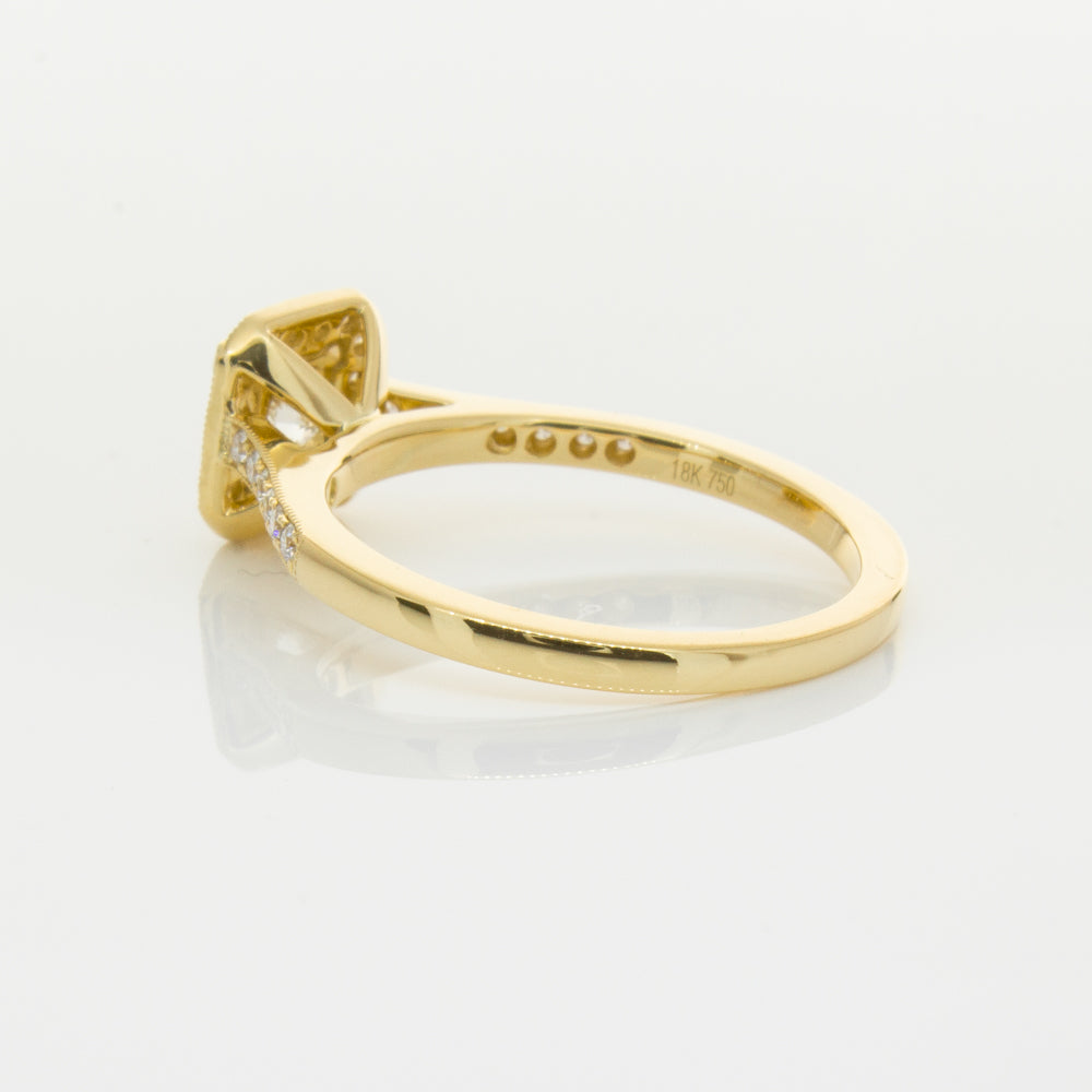 18ct Yellow Gold .50ct Diamond Mandalay Ring