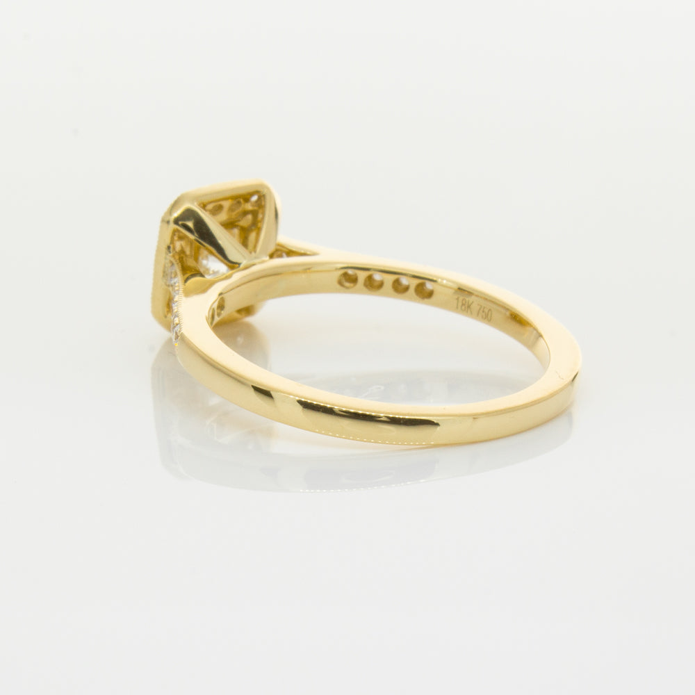 18ct Yellow Gold .50ct Diamond Mandalay Ring