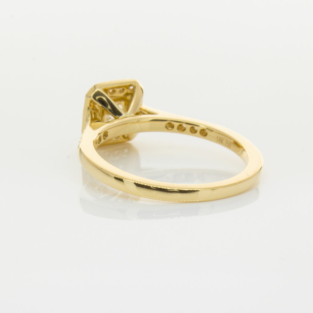 18ct Yellow Gold .50ct Diamond Mandalay Ring