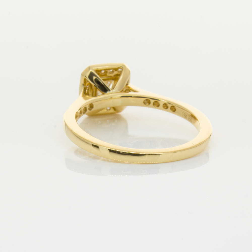 18ct Yellow Gold .50ct Diamond Mandalay Ring