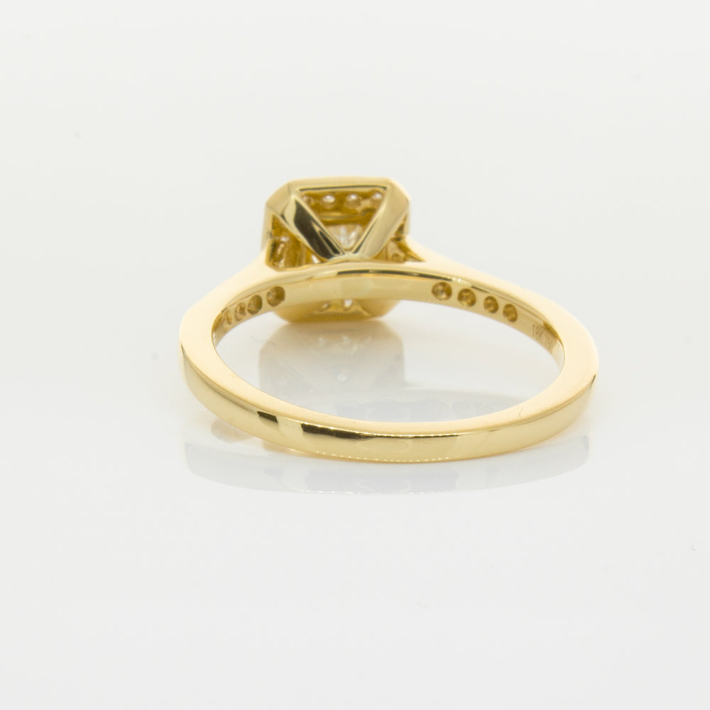 18ct Yellow Gold .50ct Diamond Mandalay Ring