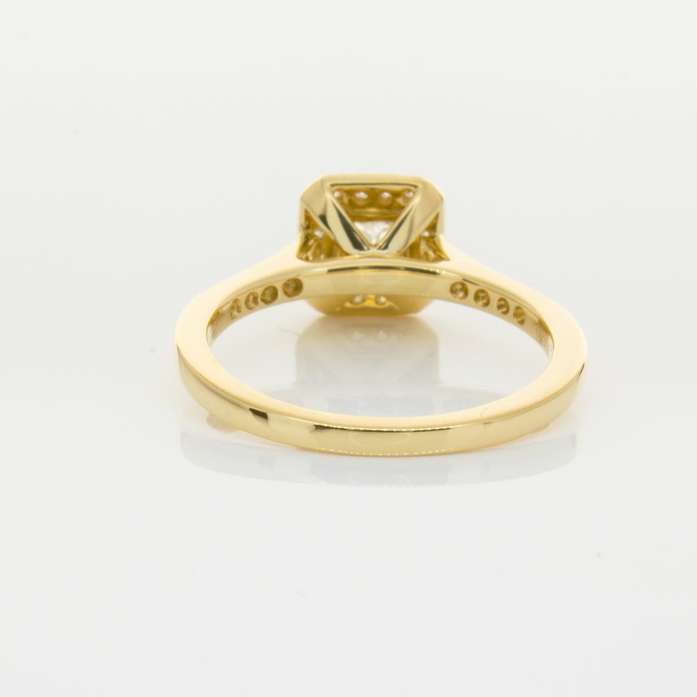 18ct Yellow Gold .50ct Diamond Mandalay Ring