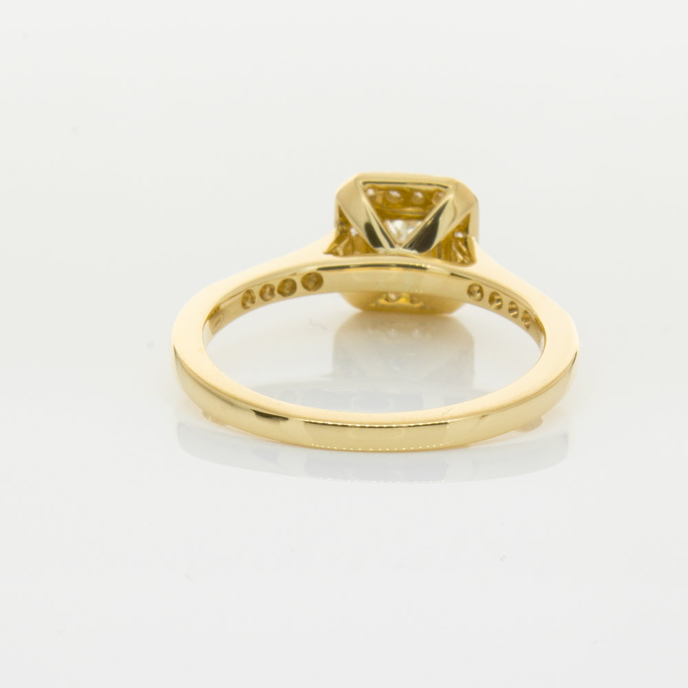 18ct Yellow Gold .50ct Diamond Mandalay Ring