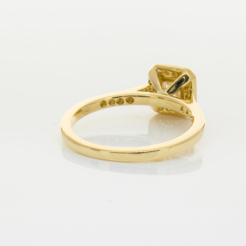 18ct Yellow Gold .50ct Diamond Mandalay Ring