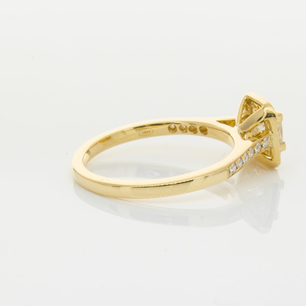 18ct Yellow Gold .50ct Diamond Mandalay Ring