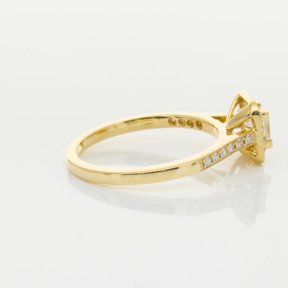 18ct Yellow Gold .50ct Diamond Mandalay Ring