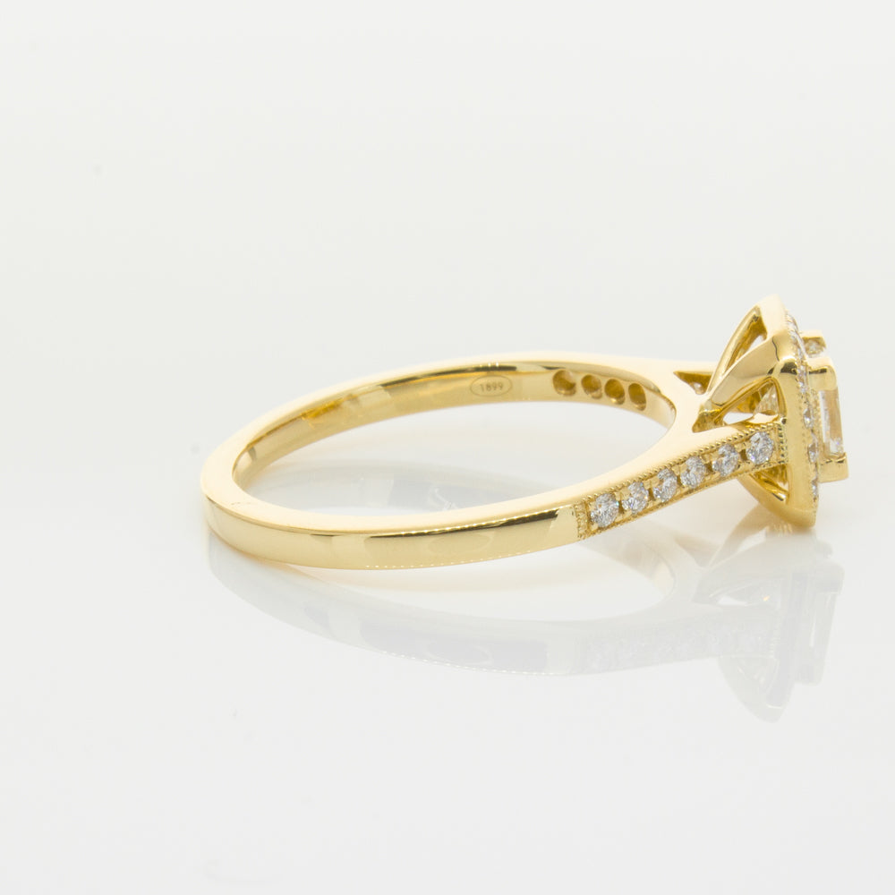 18ct Yellow Gold .50ct Diamond Mandalay Ring