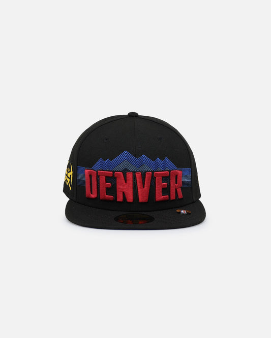 New Era Denver Nuggets 'NBA CE Headwear Collection' 59FIFTY Fitted Dark Blue