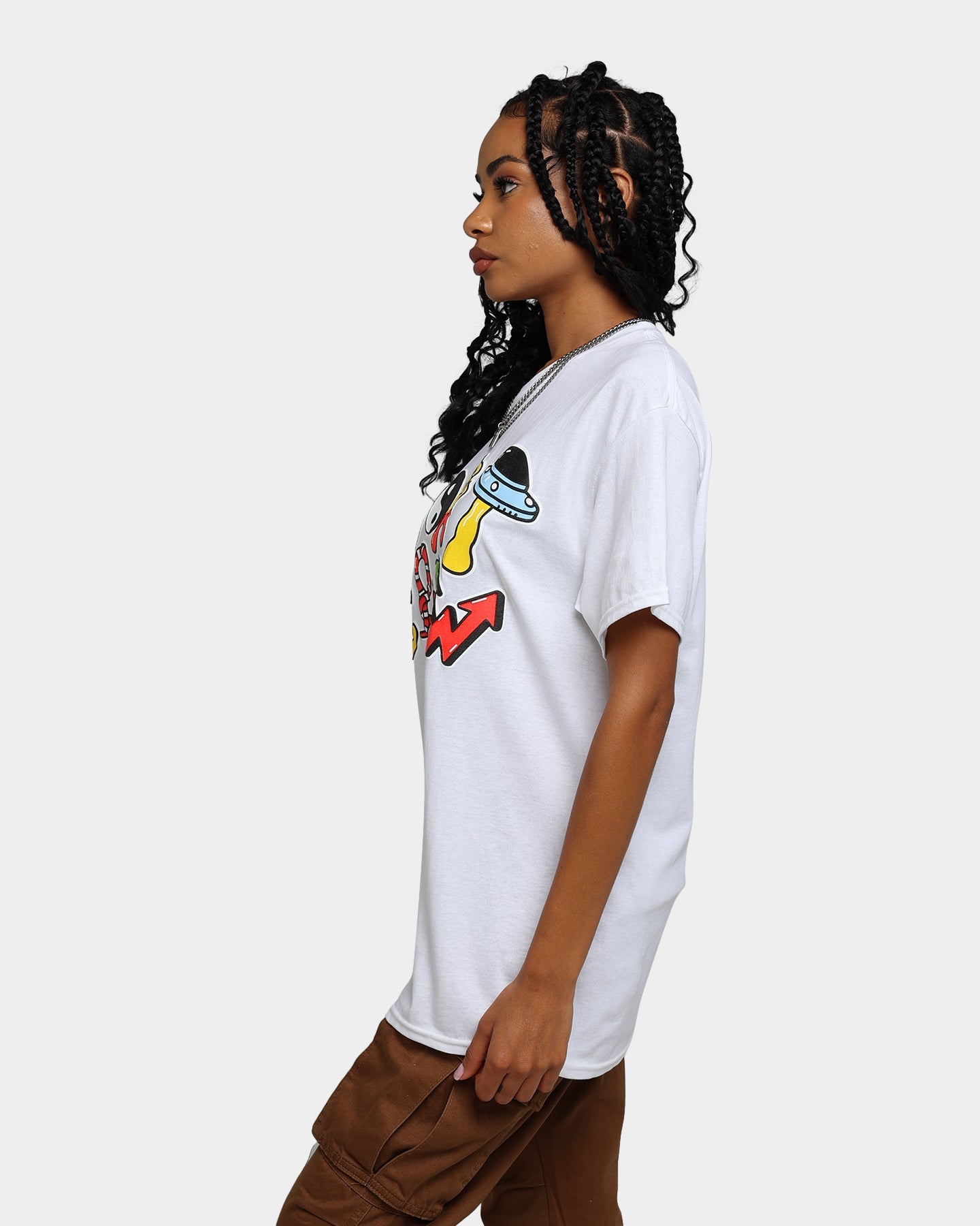 Goat Crew Mashup T-Shirt White