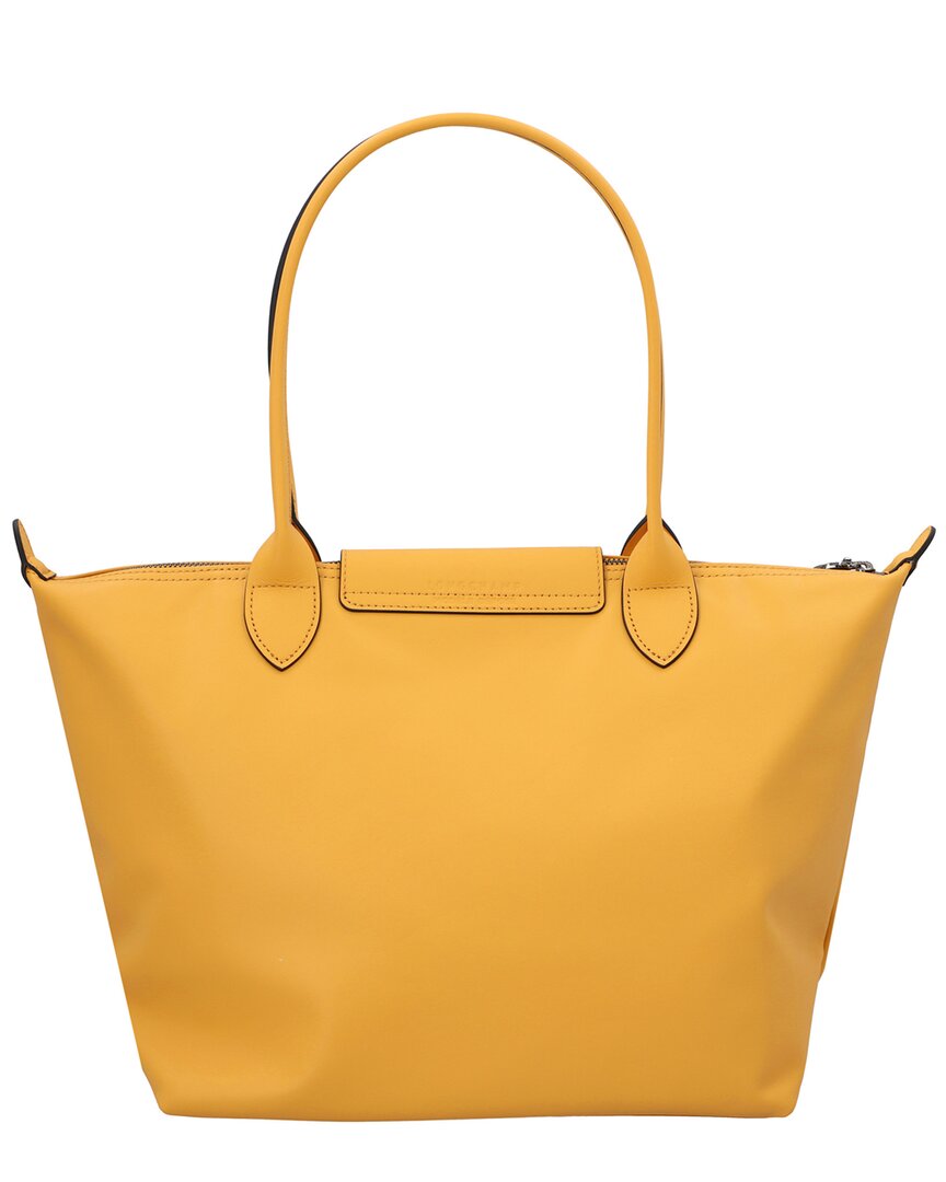 Longchamp Le Pliage Original Medium Canvas & Leather Tote