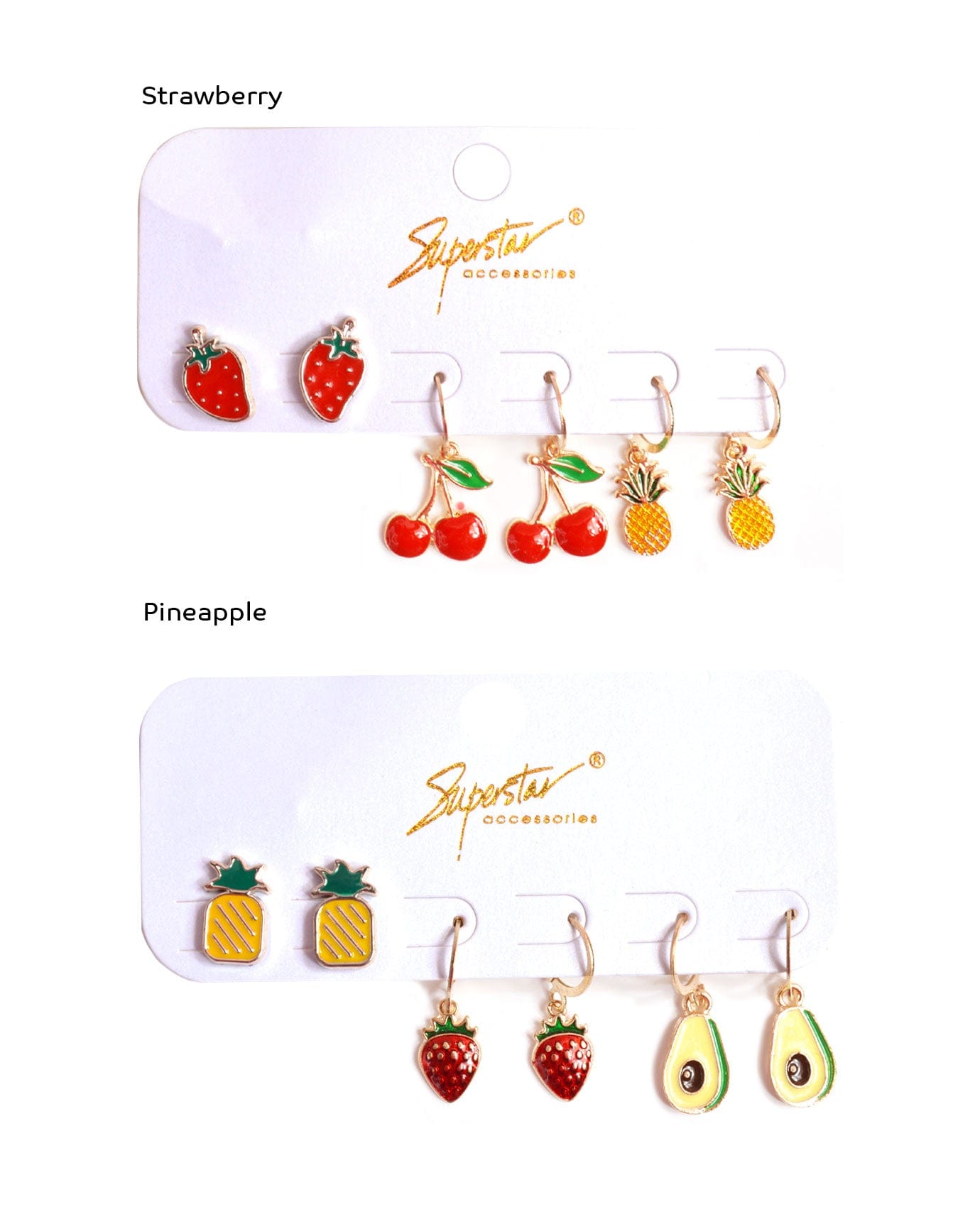 More Fruits Earring Set