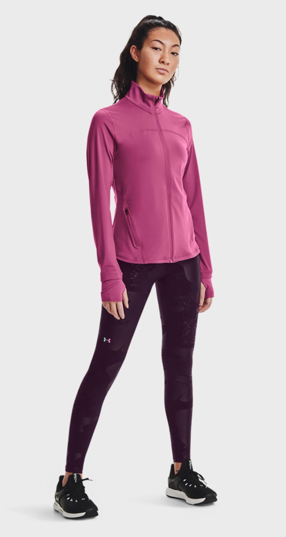 Women's UA RUSH™ Full Zip 1359081-678