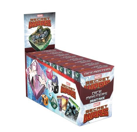 Marvel Dice Masters: Secret Wars Draft Packs Countertop Display