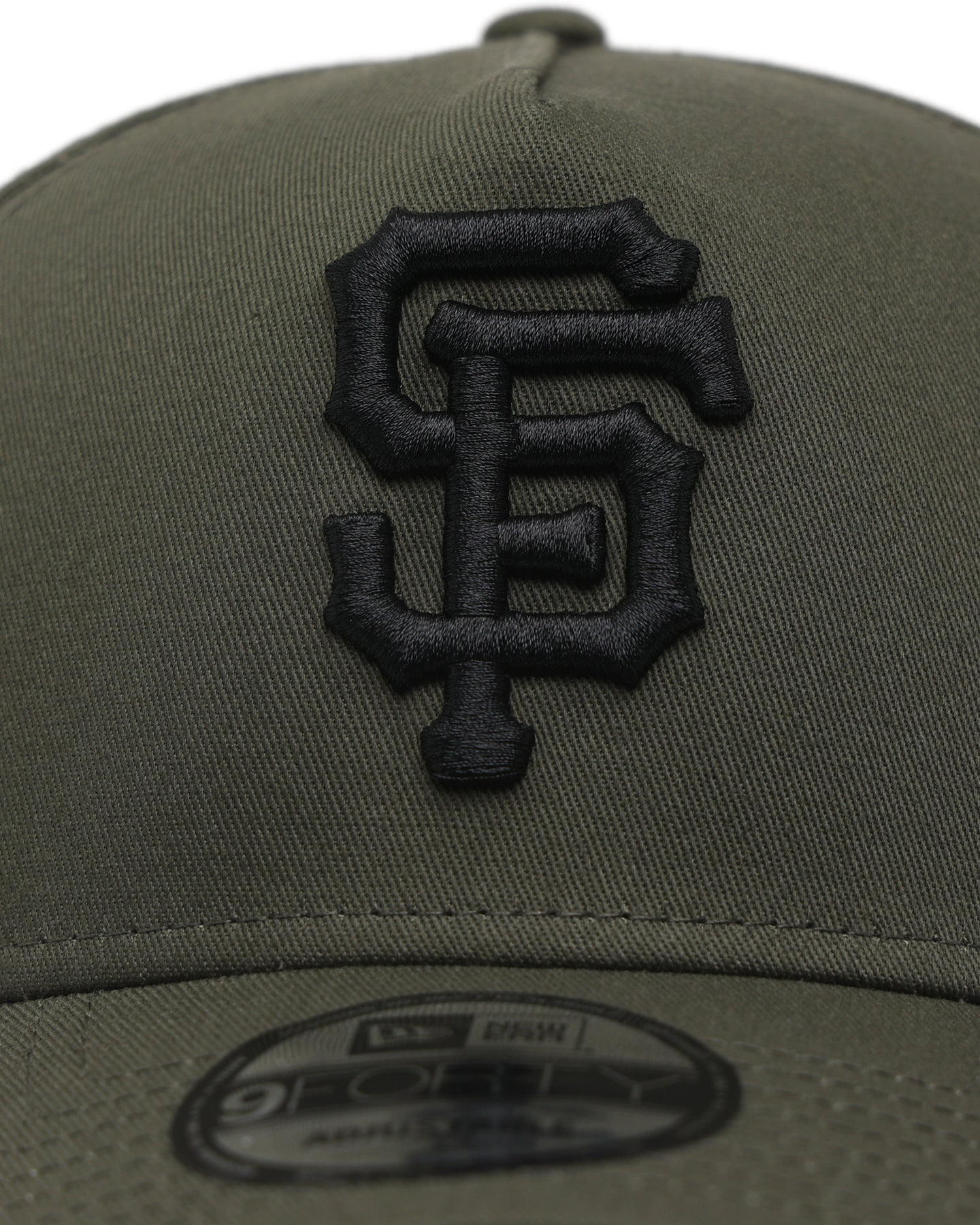 New Era San Francisco Giants 9FORTY A-Frame Snapback Olive