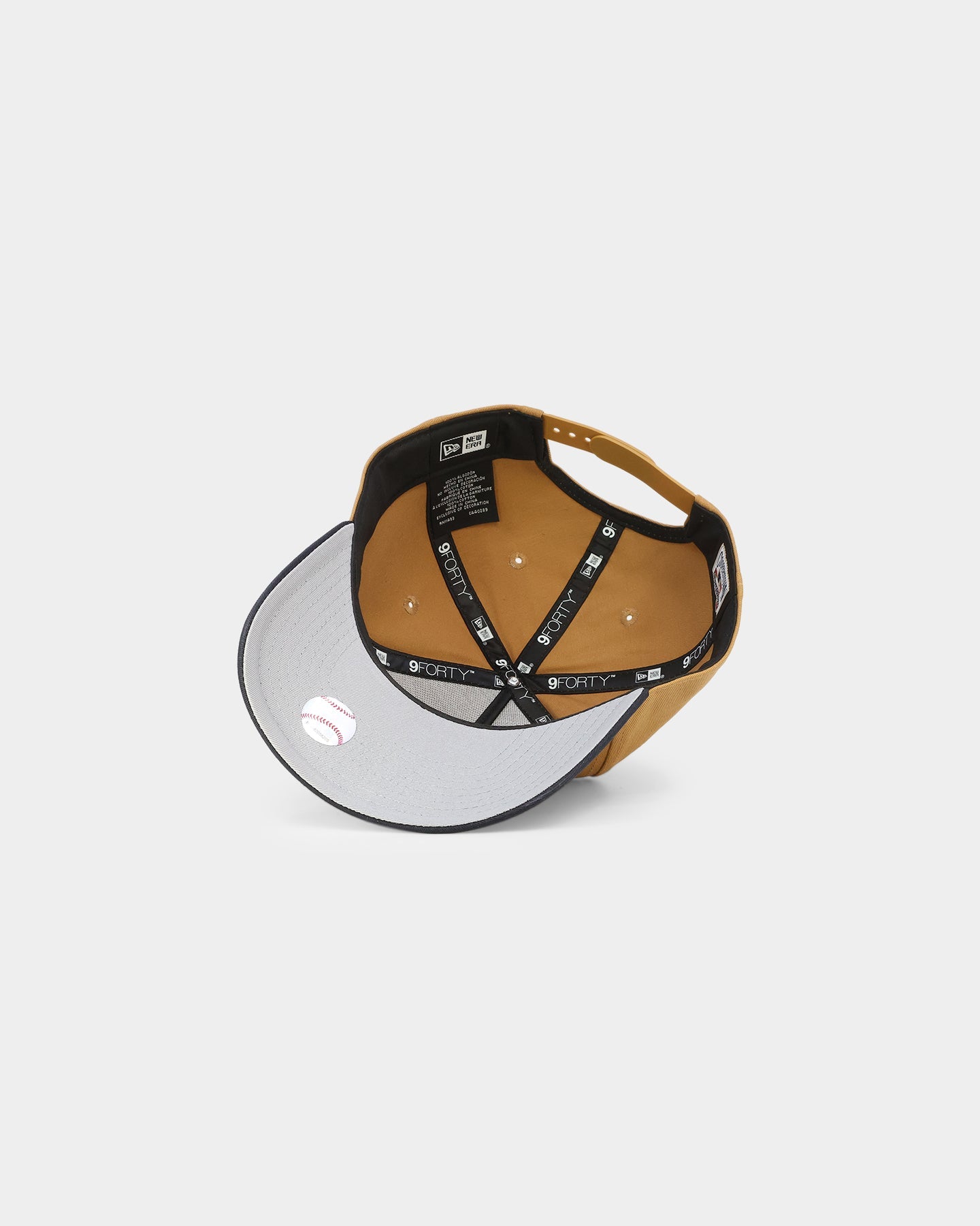 New Era New York Mets 'Midnight Harvest 2-Tone' 9FORTY A-Frame Snapback Wheat/Navy