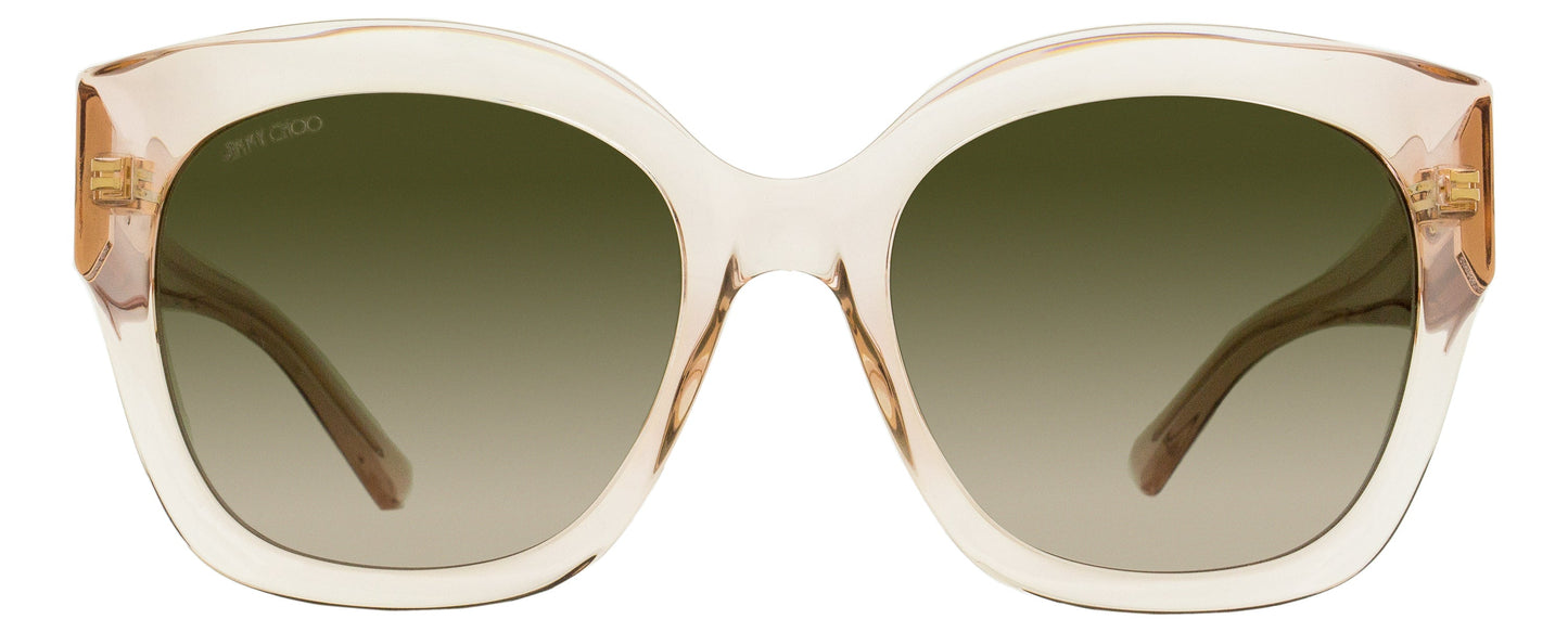 Jimmy Choo Women's Square Sunglasses Leela FWMHA Nude 55mm