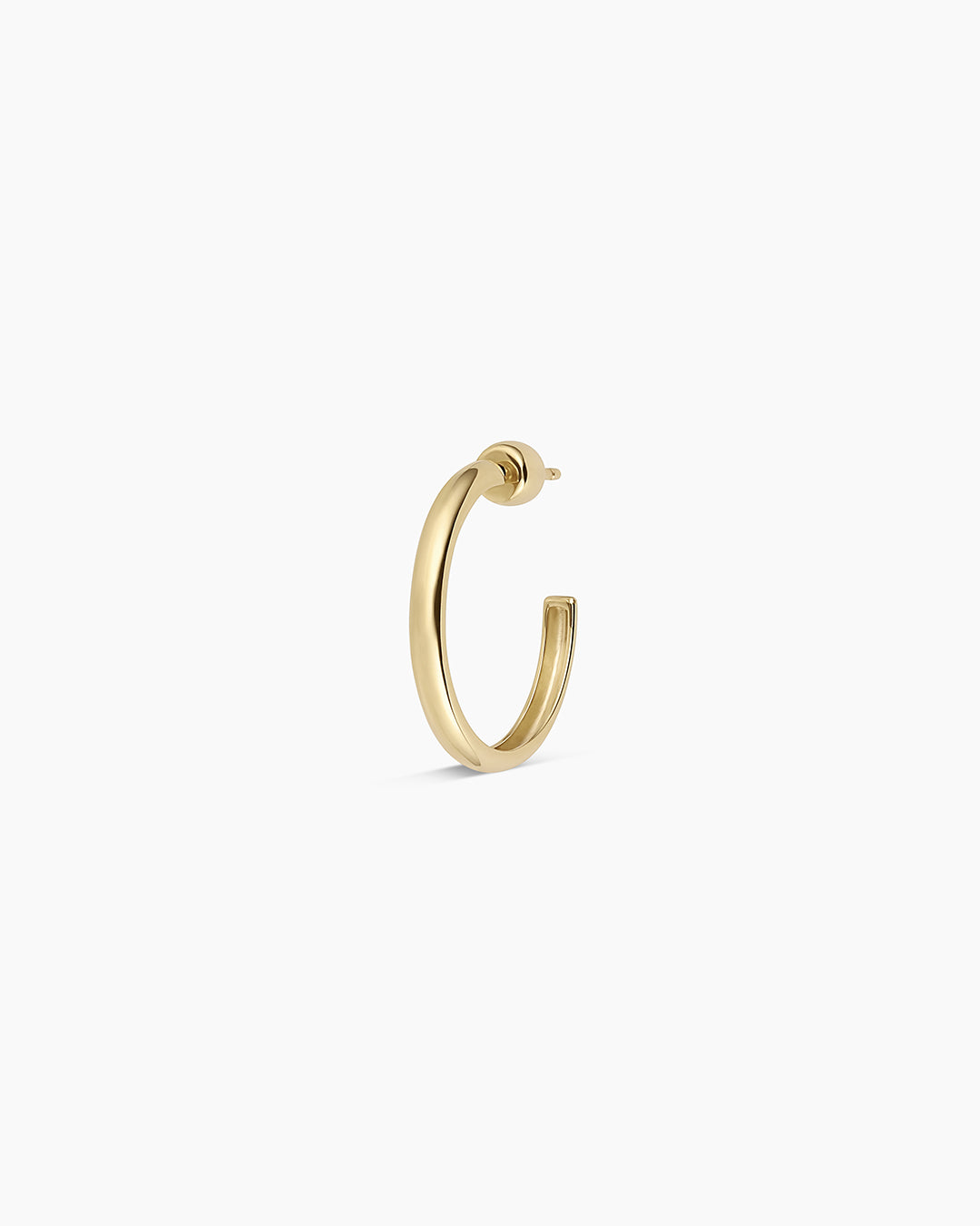 14k Gold Lou Helium Hoops