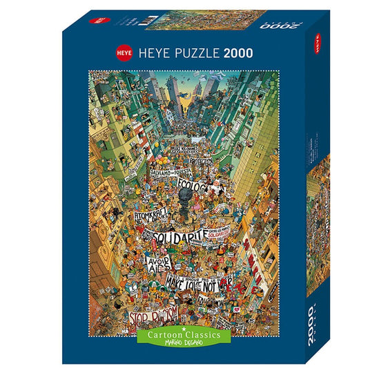 Protest! By Marino Degano 2000pc Puzzle