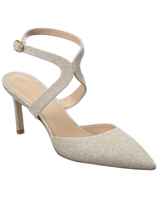 Stuart Weitzman Mariposa 75 Cutout Glitter Pump