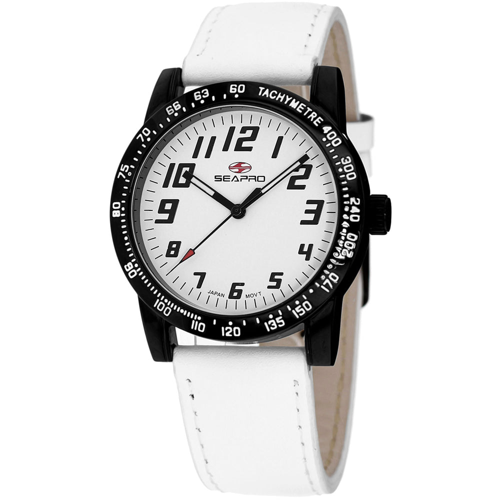 Seapro Women's White dial Watch