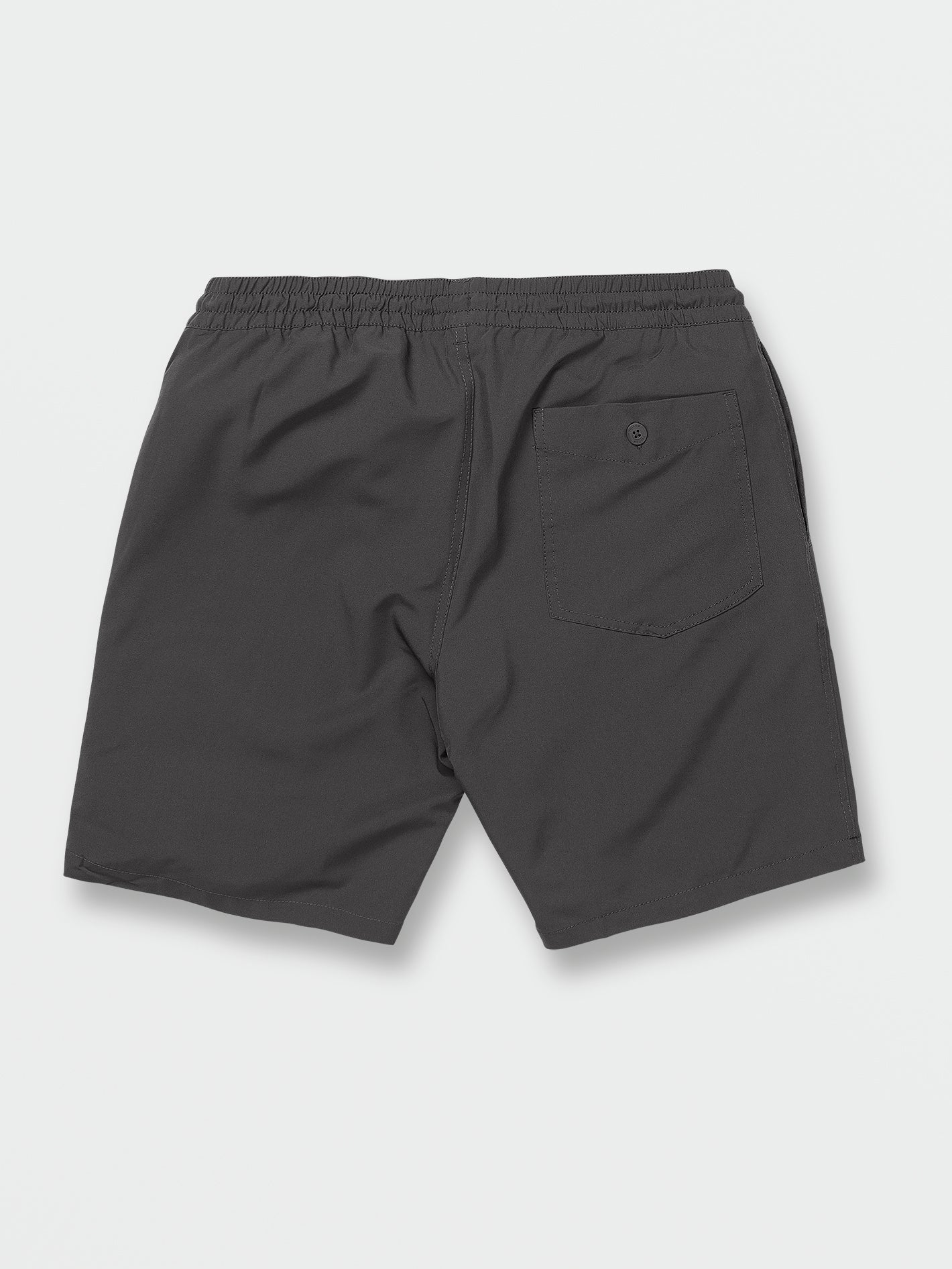 Stones Hybrid Elastic Waist Shorts - Asphalt Black