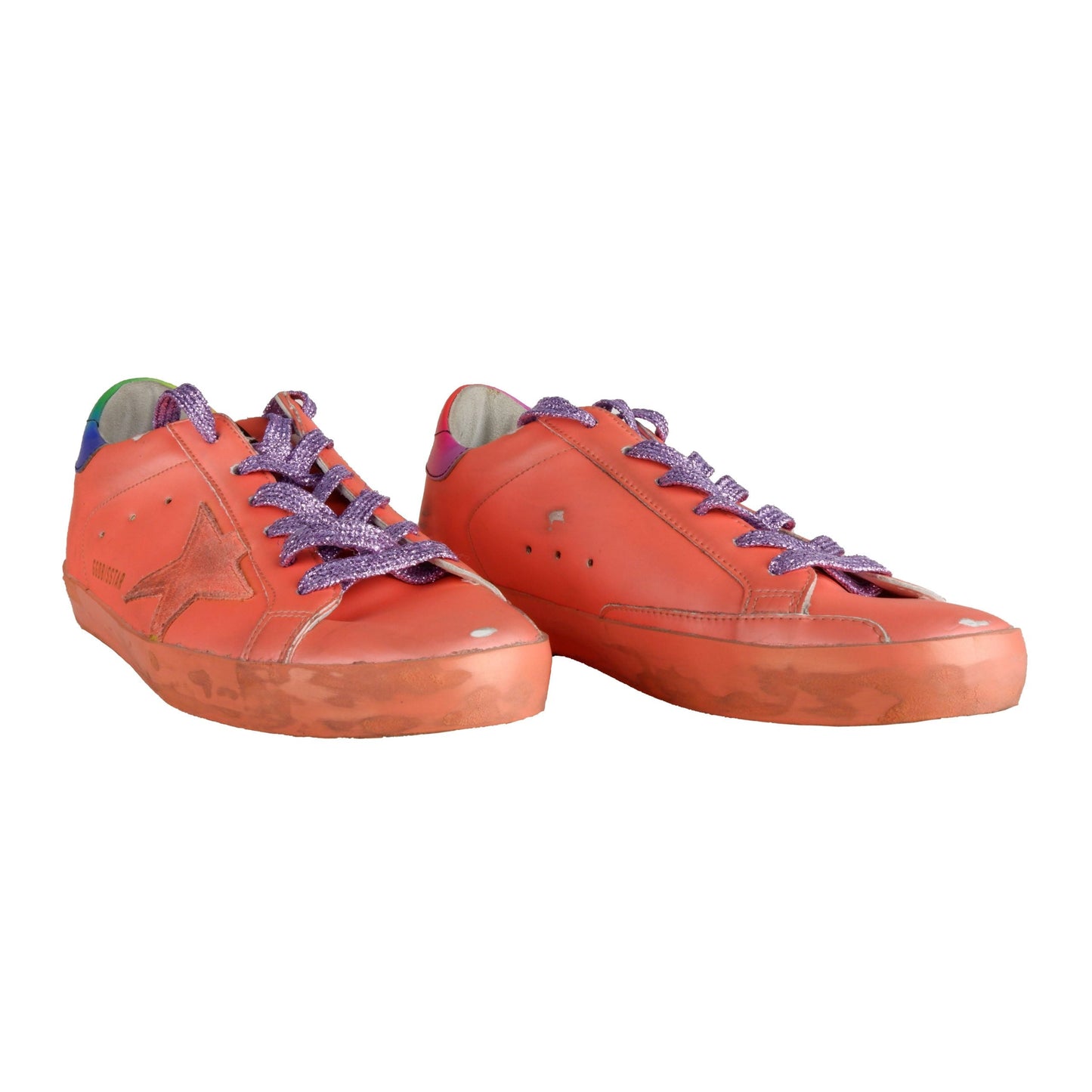 en Goose  Glitter Lace Sneakers with Suede Women's Accents