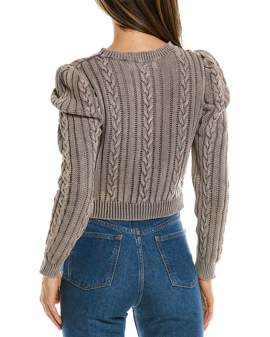 Vintage Havana Cropped Sweater