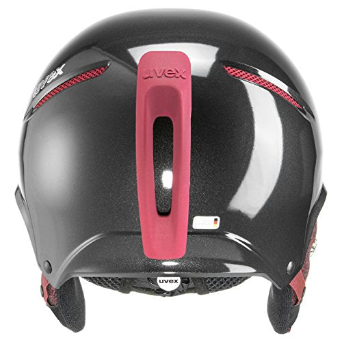 Uvex JAKK+ Adult Ski Helmet Gun Met-Bordeaux, 52-55 cm