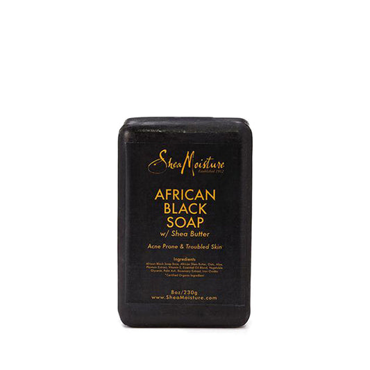 SHEA MOISTURE AFRICAN BLACK SOAP with Shea Butter 8oz