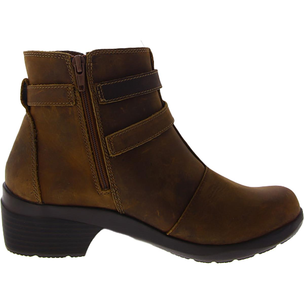 Clarks Womens Leather Ankle Booties