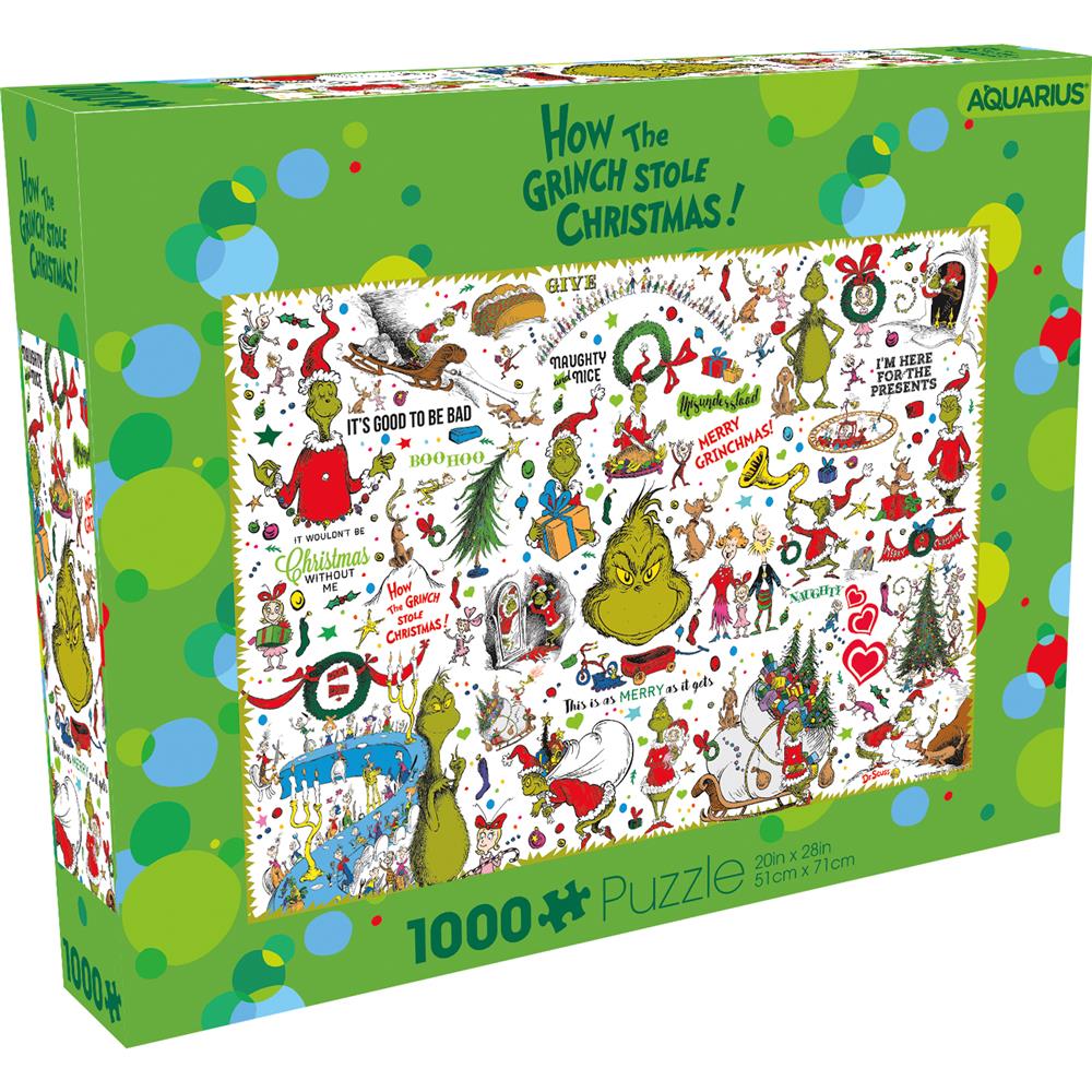 Grinch Christmas Jigsaw Puzzle (1000 piece)