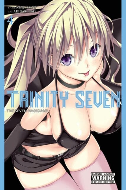 Trinity Seven, Vol. 4 : The Seven Magicians by Kenji Saitou