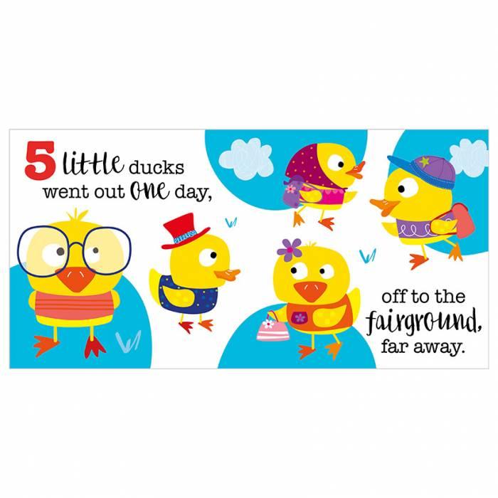 Five Little Ducks Plush Cover