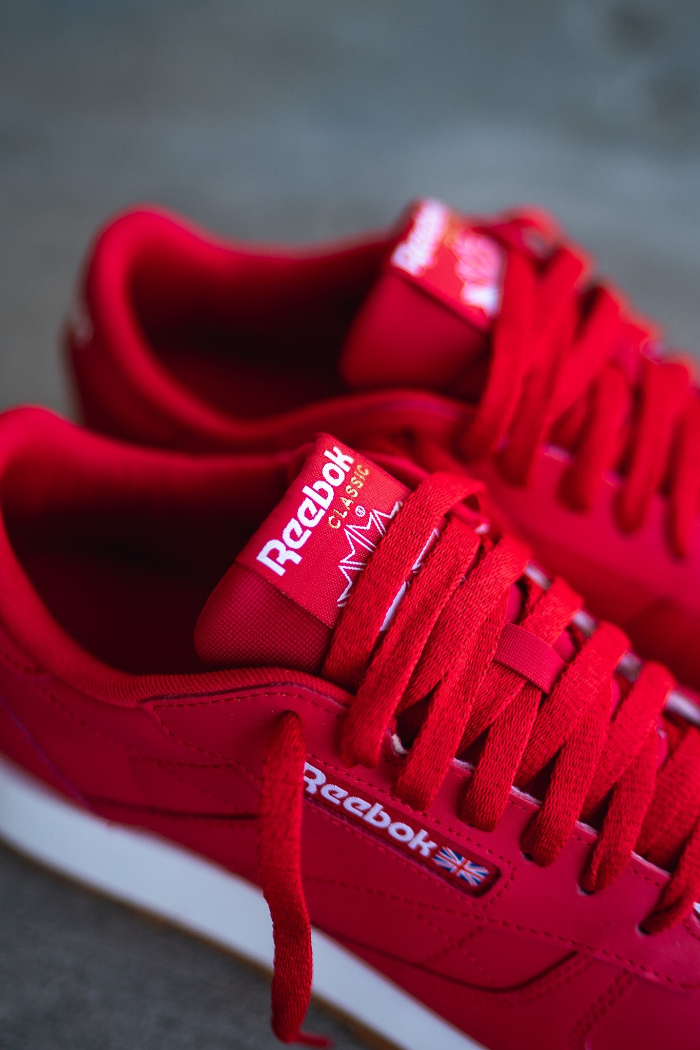 Men's Reebok Classic Leather (Vector Red/White)