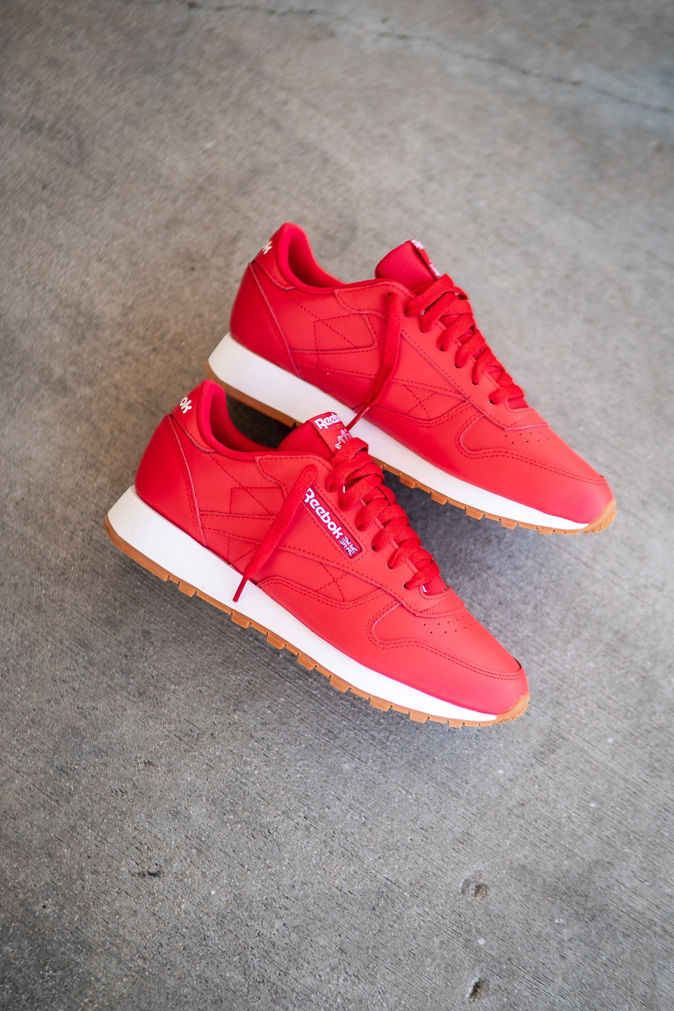 Men's Reebok Classic Leather (Vector Red/White)