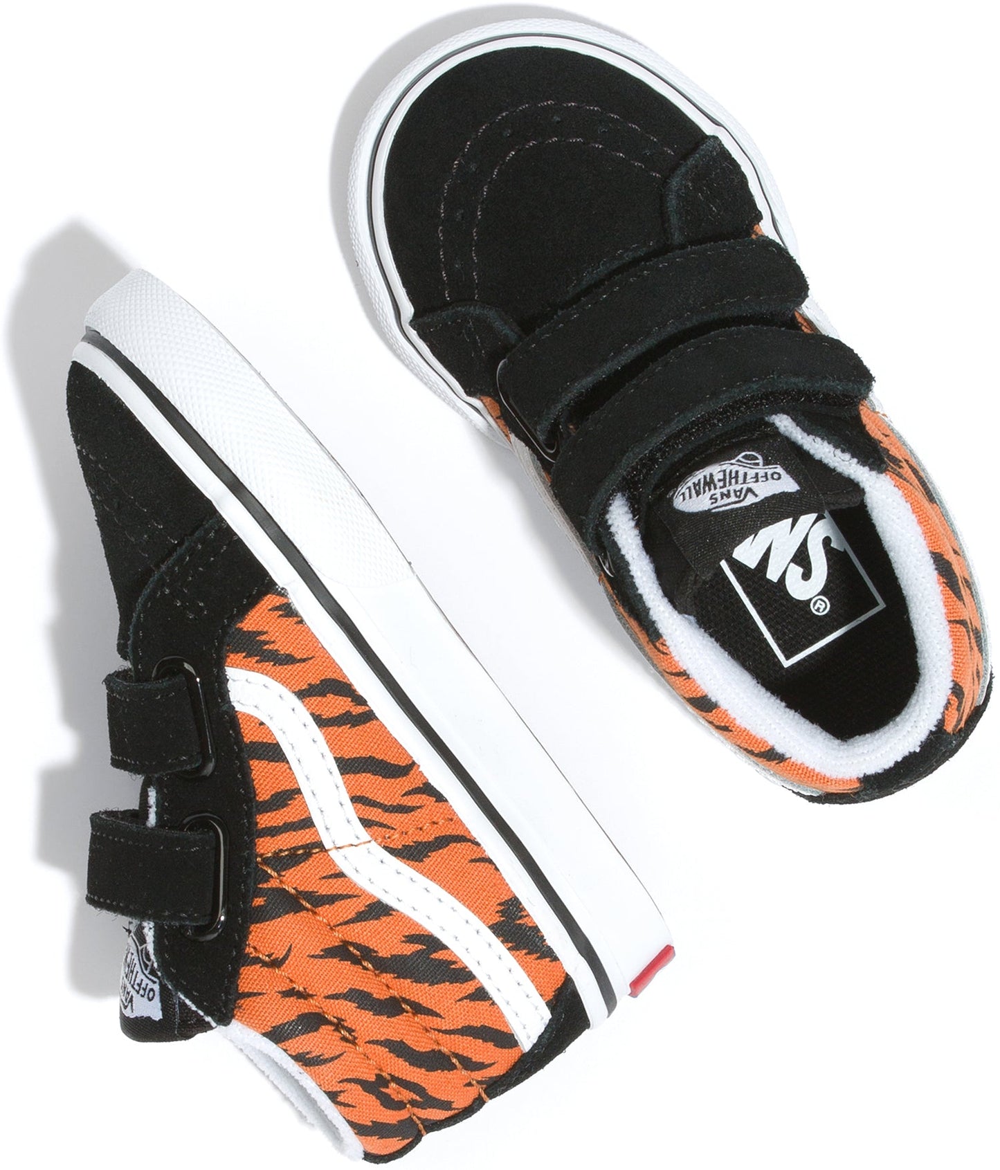 Vans Toddler Sk8-Mid Reissue V Tiger Black/White