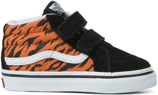 Vans Toddler Sk8-Mid Reissue V Tiger Black/White