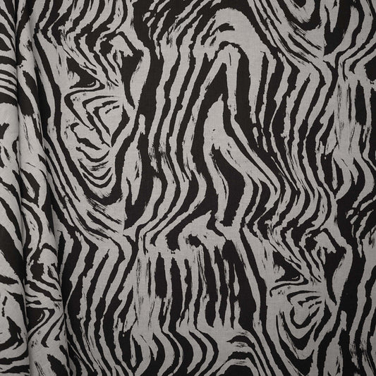 Sample Fauna Fabric in Tan/Black