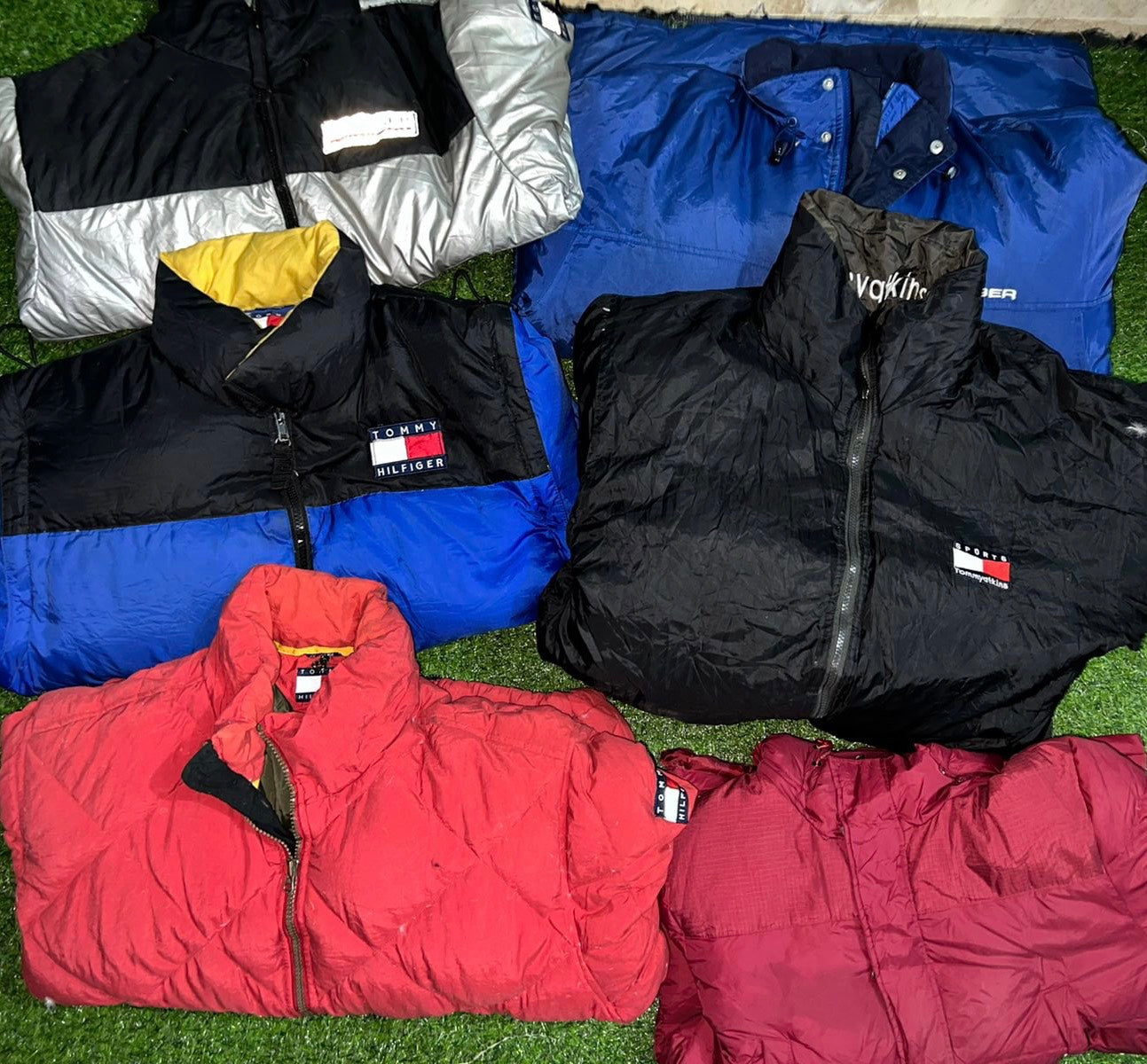 Tommy Hilfiger duck down puffers