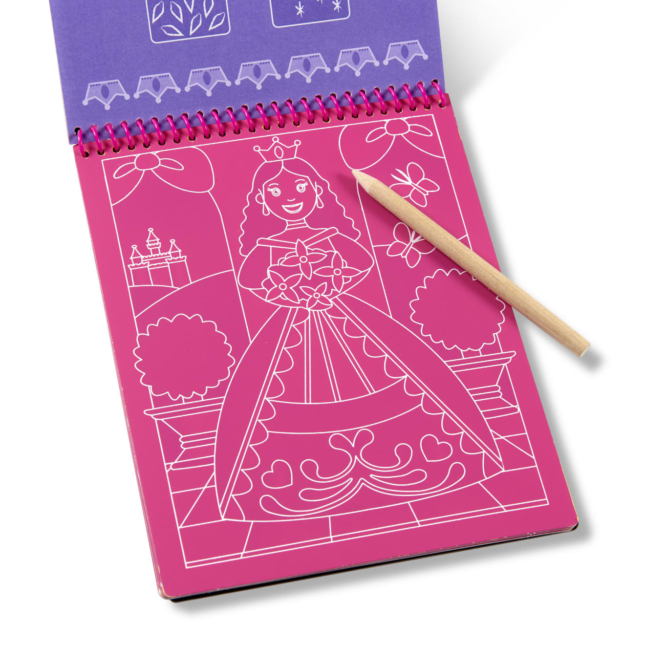 On the Go Scratch Art Color Reveal Pad - Fairy Tales