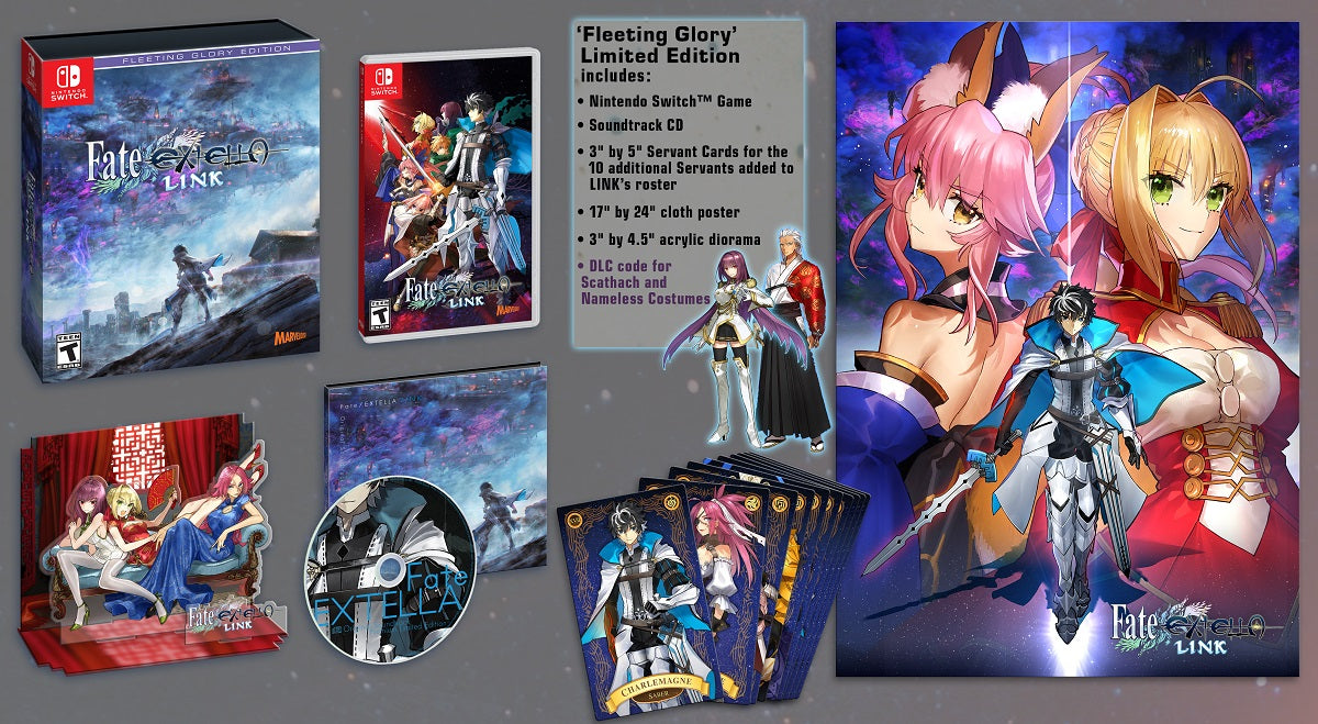 Fate/EXTELLA LINK: Fleeting Glory LE (Switch)