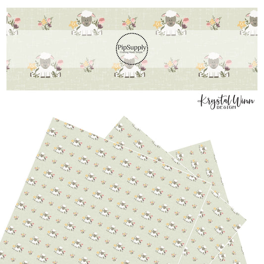 Sweet Sheep Faux Leather Sheets