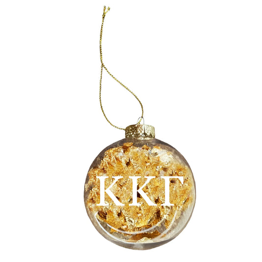 Ornament with Gold Foil