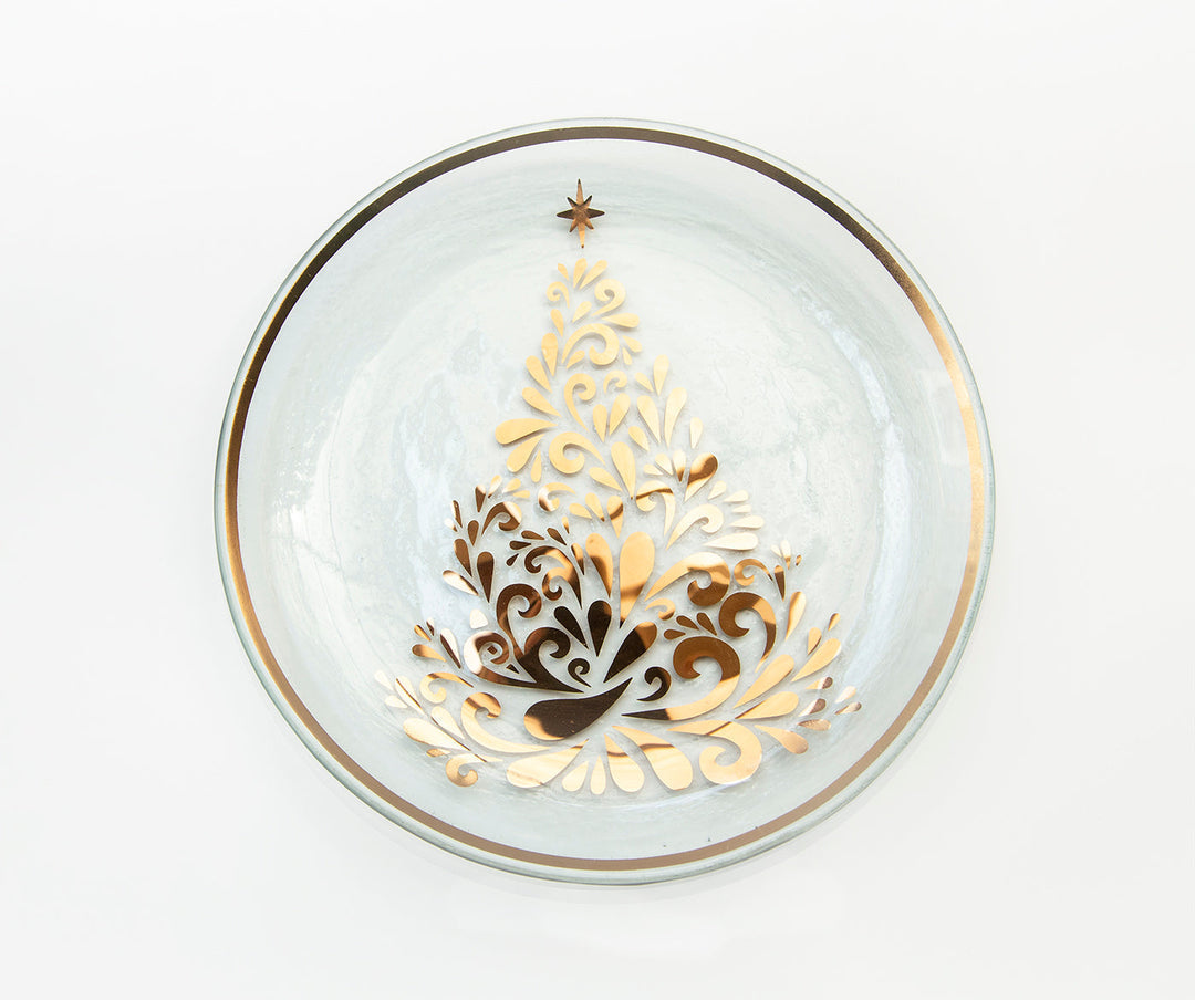 8 3/4" Plate - Christmas Tree