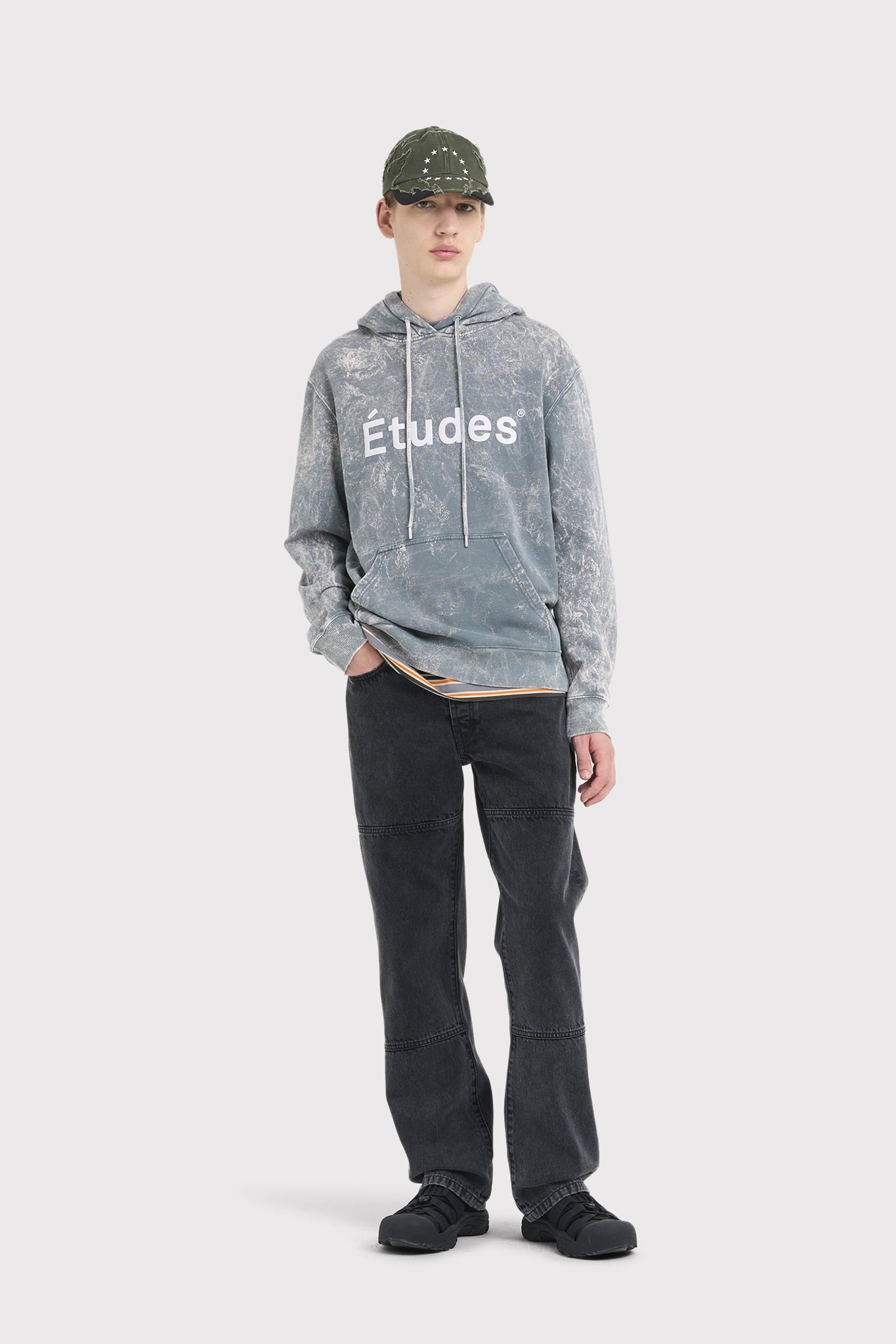 HOODIE ETUDES PEWTER SKY